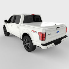 UnderCover UC2156L-YZ LUX Tonneau Cover, Oxford White