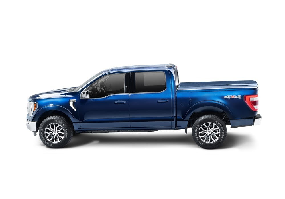 UnderCover UC2218S Elite Smooth Tonneau Cover, Smooth Gray Finish, Must Be Painted