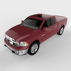 UnderCover UC3076L-PRP LUX Tonneau Cover, Deep Cherry Red