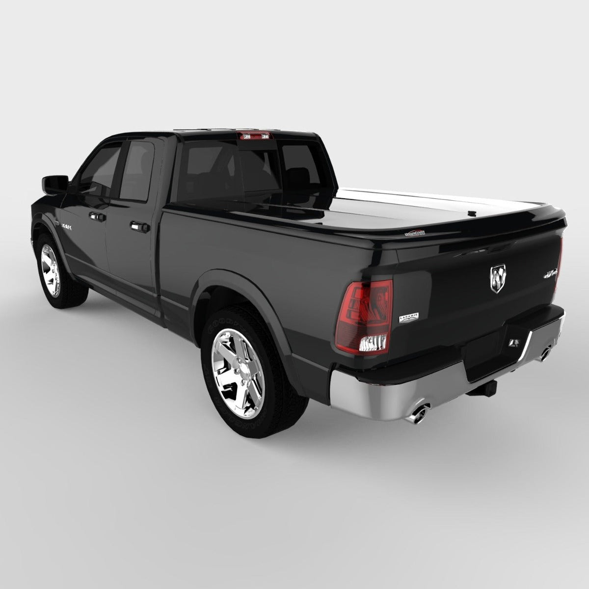 UnderCover UC3076L-PX8 LUX Tonneau Cover, Black
