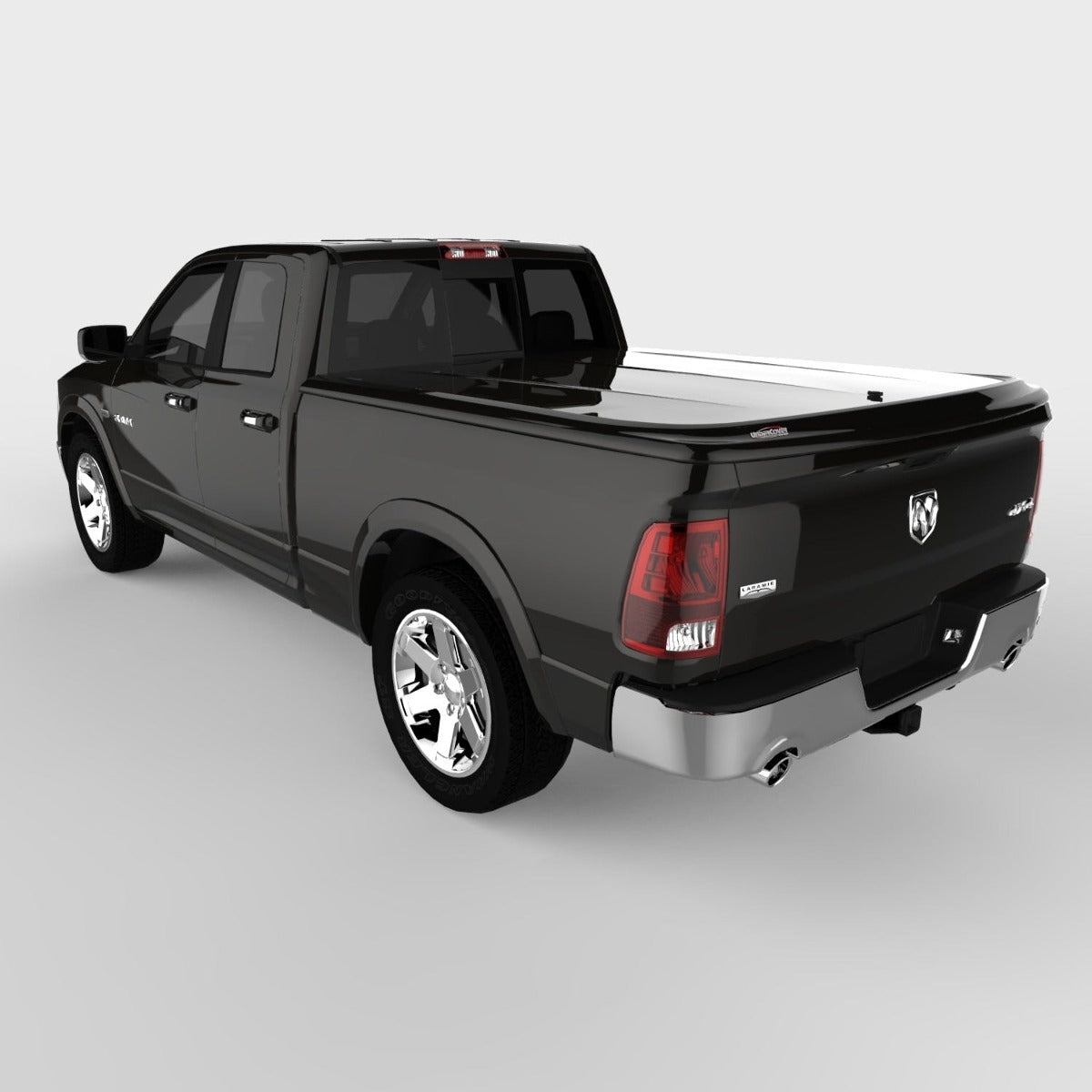 UnderCover UC3076L-PXR LUX Tonneau Cover, Brilliant Black