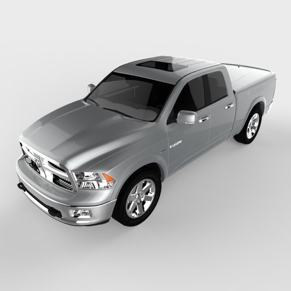 UnderCover UC3076S SE Smooth Tonneau Cover, Smooth Paintable