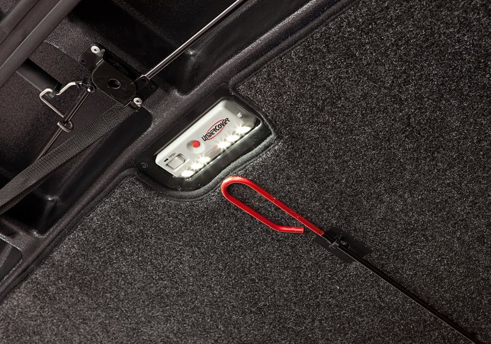 UnderCover UC3118S Elite Smooth Tonneau Cover, Smooth Gray Finish, Must Be Painted