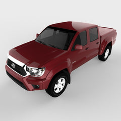 UnderCover UC4056L-3R3 LUX Tonneau Cover, Red