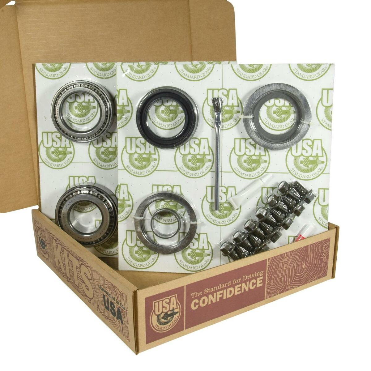 USA Standard Gear ZGK2108 11.5in. AAM 4.56 Rear Ring/Pinion Install Kit 4.125in. OD Pinion Bearing