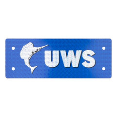 DISCONTINUED - UWS 002-UWSBLACK Replacement Rivet-On UWS Logo Badge