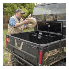 UWS ATV-BLK Aluminum Toolbox For ATVS Black