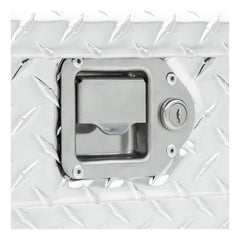 UWS DB-4848N 48 inch X 48 inch Aluminum Dog Box Double Door with Full Enclosure and Storage