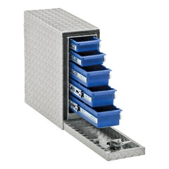 UWS EC20041 22 inch Drawer Slide Tool Box, Silver