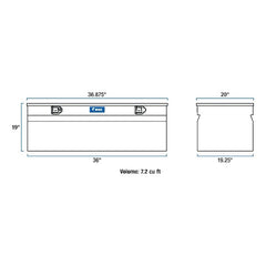 UWS EC20141 36 in. Truck Tool Box