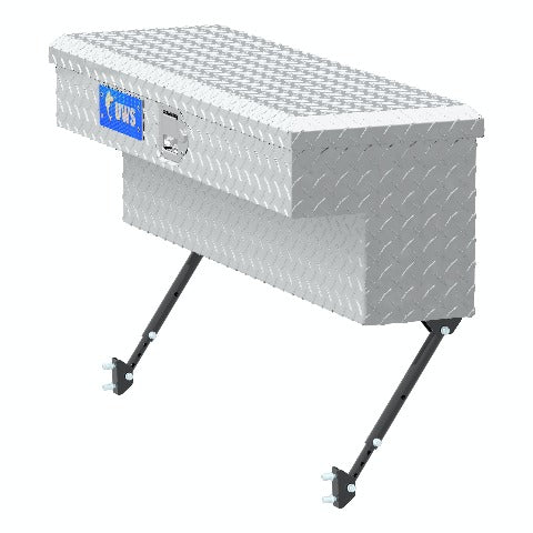 UWS EC30071-MK2 Bright Aluminum 36 inch Truck Side Tool Box with Space-Saving Legs