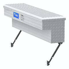 UWS EC30091-MK2 Bright Aluminum 48 inch Truck Side Tool Box with Space-Saving Legs