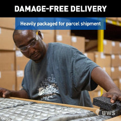 UWS EC30131-MK2 Bright Aluminum 72 inch Truck Side Tool Box with Space-Saving Legs