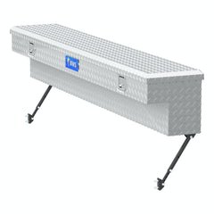 UWS EC30131-MK2 Bright Aluminum 72 inch Truck Side Tool Box with Space-Saving Legs