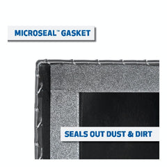 UWS EC30202 48 inch Low-Profile Truck Side Tool Box, gloss black (packaged for parcel shipping)