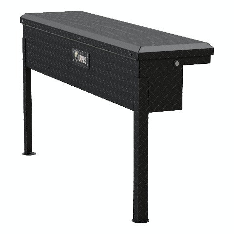 UWS EC30203 48 inch Low-Profile Truck Side Tool Box, matte black (packaged for parcel shipping)
