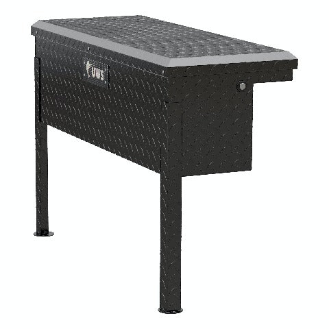 UWS EC30362 36 inch Low-Profile Truck Side Tool Box, gloss black (packaged for parcel shipping)