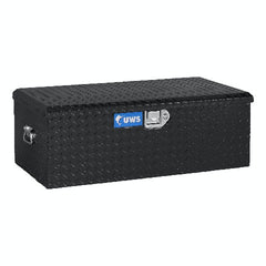UWS FOOT-LOCKER-BLK Aluminum Foot Locker Storage Box Black