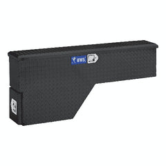 UWS FW-48-DS-P-BLK 48 inch Aluminum Fender Well with Draw Slide Passenger Side Black