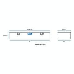 UWS FWB-58-MB 58 inch 5th Wheel Truck Tool Box