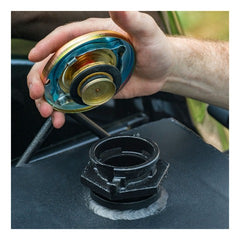 UWS ST-100-RT-MB Matte Black 100-Gallon Rectangle Steel Transfer Tank