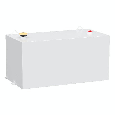UWS ST-100-RT-W White 100-Gallon Rectangle Steel Transfer Tank