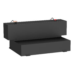 UWS ST-100HH-MB Hammerhead 100-Gallon L-Shape Steel Transfer Tank, Matte Black