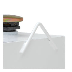 UWS ST-100HH-W Hammerhead 100-Gallon L-Shape Steel Transfer Tank, White