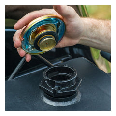 UWS ST-53-R-MB Matte Black 53-Gallon Rectangle Steel Transfer Tank