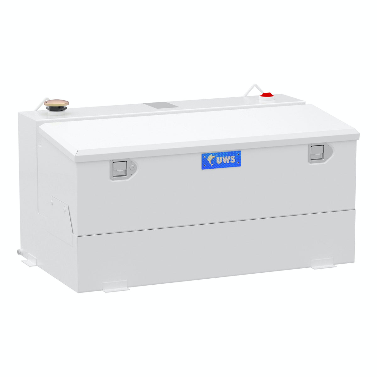 UWS ST-75-COMBO-W 85 Gallon L Tank  Steel White