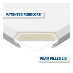 UWS ST-85-COMBO-W 85 Gallon Combo Steel White