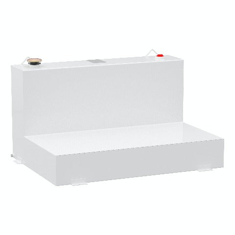 UWS ST-85-L-W 100 Gallon L Tank  Steel White