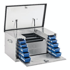 UWS TBC-38-DS 38 inch Aluminum Chest with 2 Drawer Slides