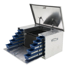 UWS TBC-38-DS 38 inch Aluminum Chest with 2 Drawer Slides