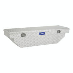 UWS TBS-60-A 60 inch Aluminum Single Lid Crossover Toolbox Angled