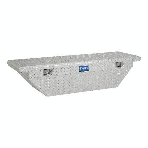 UWS TBS-63-A-LP 63 inch Aluminum Single Lid Crossover Toolbox Low Profile Angled