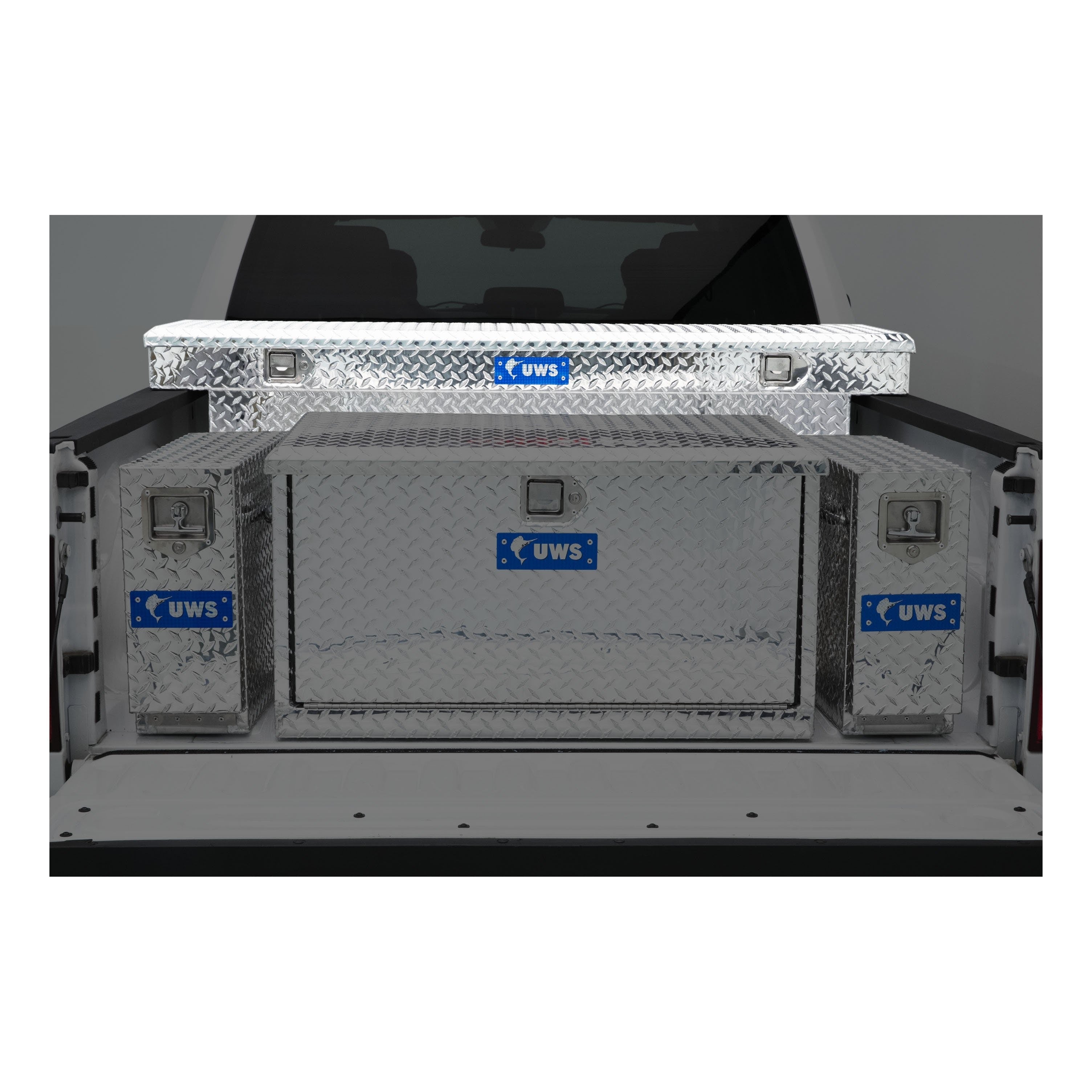 UWS TBS-69 69 inch Aluminum Single Lid Crossover Toolbox