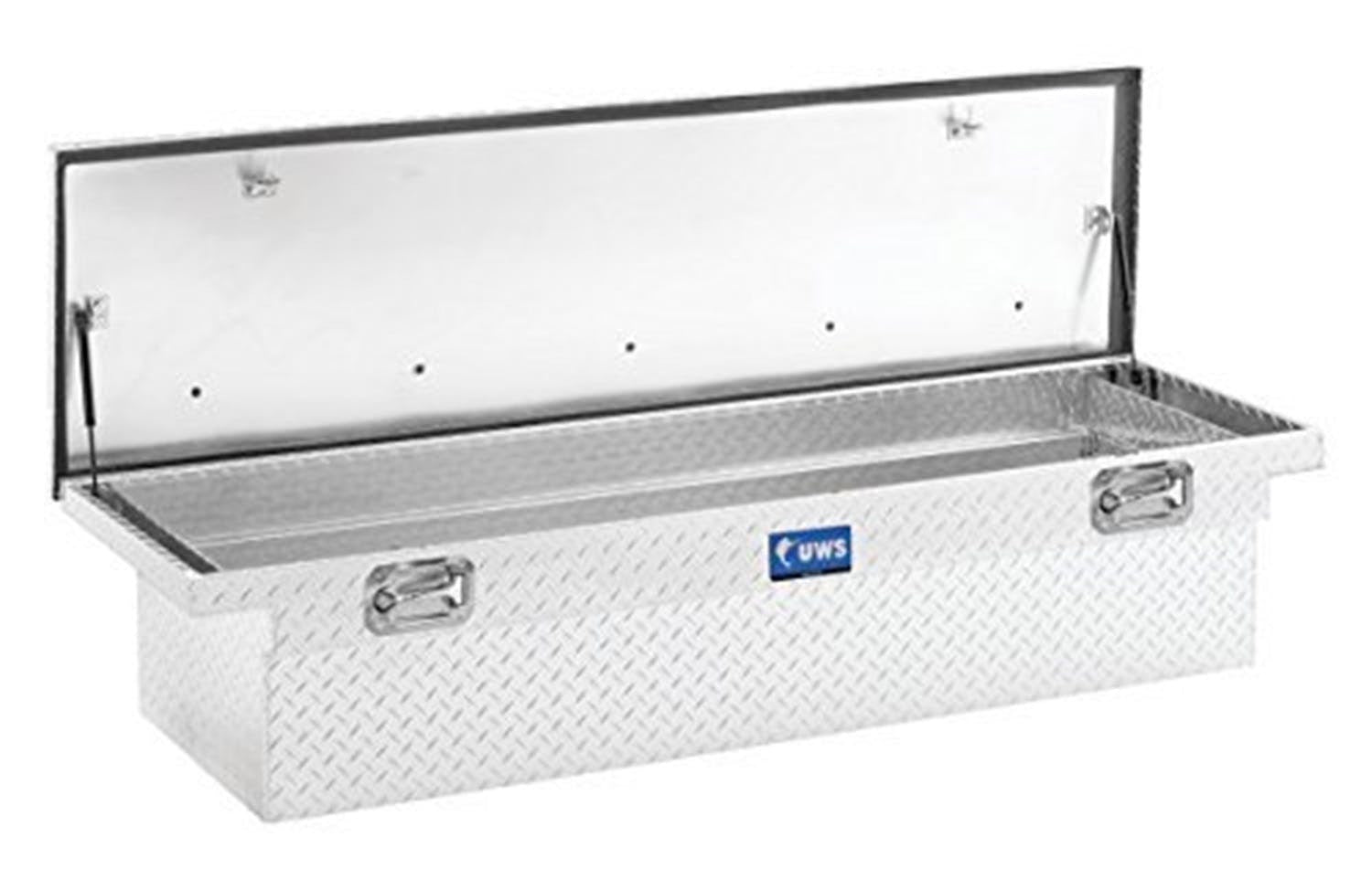 UWS TBS-69-LP-PH 69 inch Aluminum Single Lid Crossover Toolbox Pull Handle Low Profile