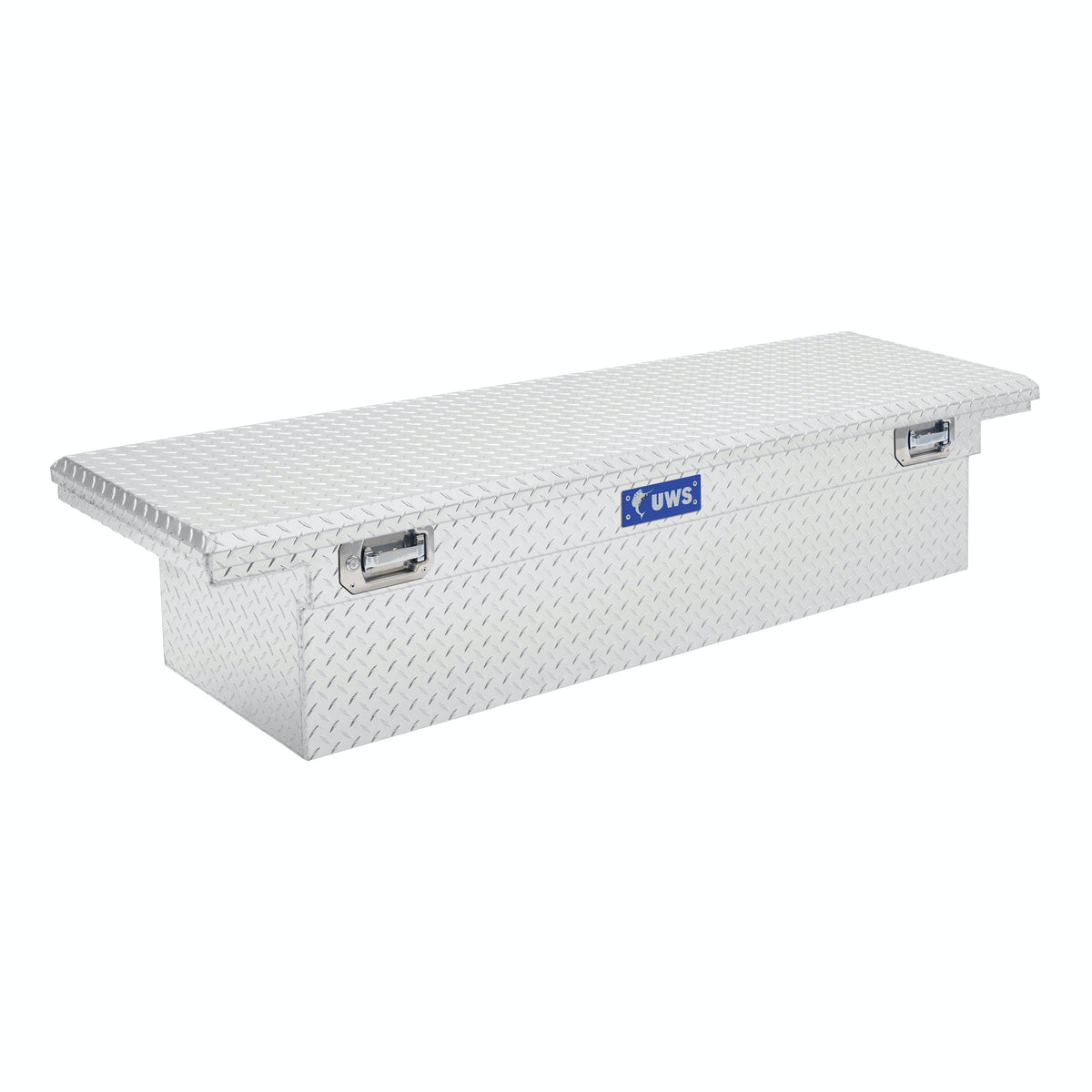 UWS TBS-69-LP-PH 69 inch Aluminum Single Lid Crossover Toolbox Pull Handle Low Profile