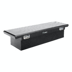 UWS TBS-69-LP-PH-B 69 inch Aluminum Single Lid Crossover Toolbox Pull Handle Low Profile Black