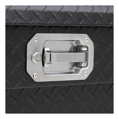 UWS TBS-69-LP-PH-MB 69 inch Aluminum Single Lid Crossover Toolbox Pull Handle Low Profile Matte Black