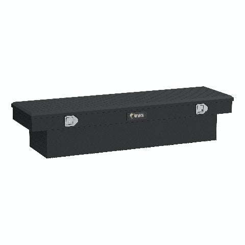 UWS TBS-69-MB 69 inch Aluminum Single Lid Crossover Toolbox Matte Black
