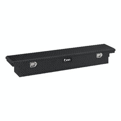 UWS TBS-69-SL-LP-B 69-inch Aluminum Single Lid Crossover Toolbox Slim Line Low Profile Black