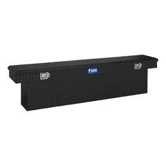 UWS TBSD-69-SL-BLK 69 inch Aluminum Single Lid Crossover Toolbox Deep Slim Line Black