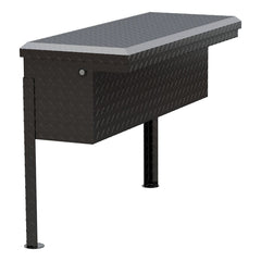 UWS TBSM-36-LP-BLK 36 inch Low-Profile Truck Side Tool Box, glass black
