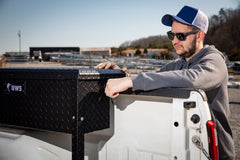 UWS TBSM-36-LP-MB 36 inch Low-Profile Truck Side Tool Box, matte black