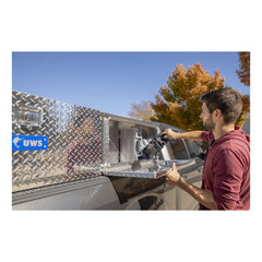 UWS TBTS-72 72 inch Aluminum Topsider Tool Box Double Door