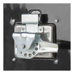 UWS TBTS-90-BLK 90 inch Aluminum Topsider Tool Box Double Door Black