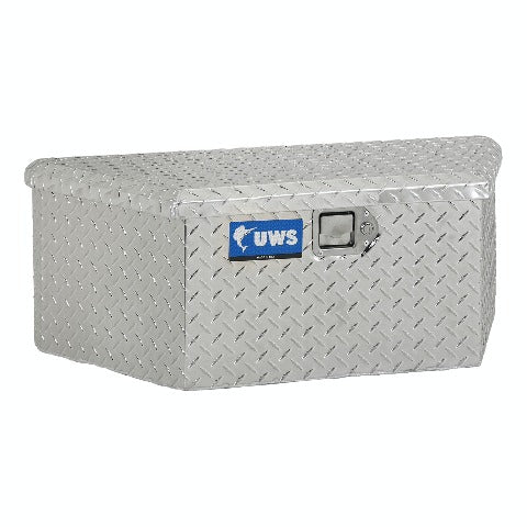 UWS TBV-34-LP 34 inch Aluminum Trailer Chest Box Chest Low Profile