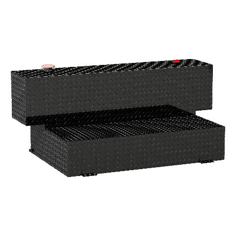 UWS TT-100HH-B Hammerhead 100-Gallon Aluminum L-Shape Transfer Tank, Black